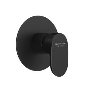 Встраиваемый смеситель для душа Kerama Marazzi Ole 69475EKM.01.093 чёрный матовый